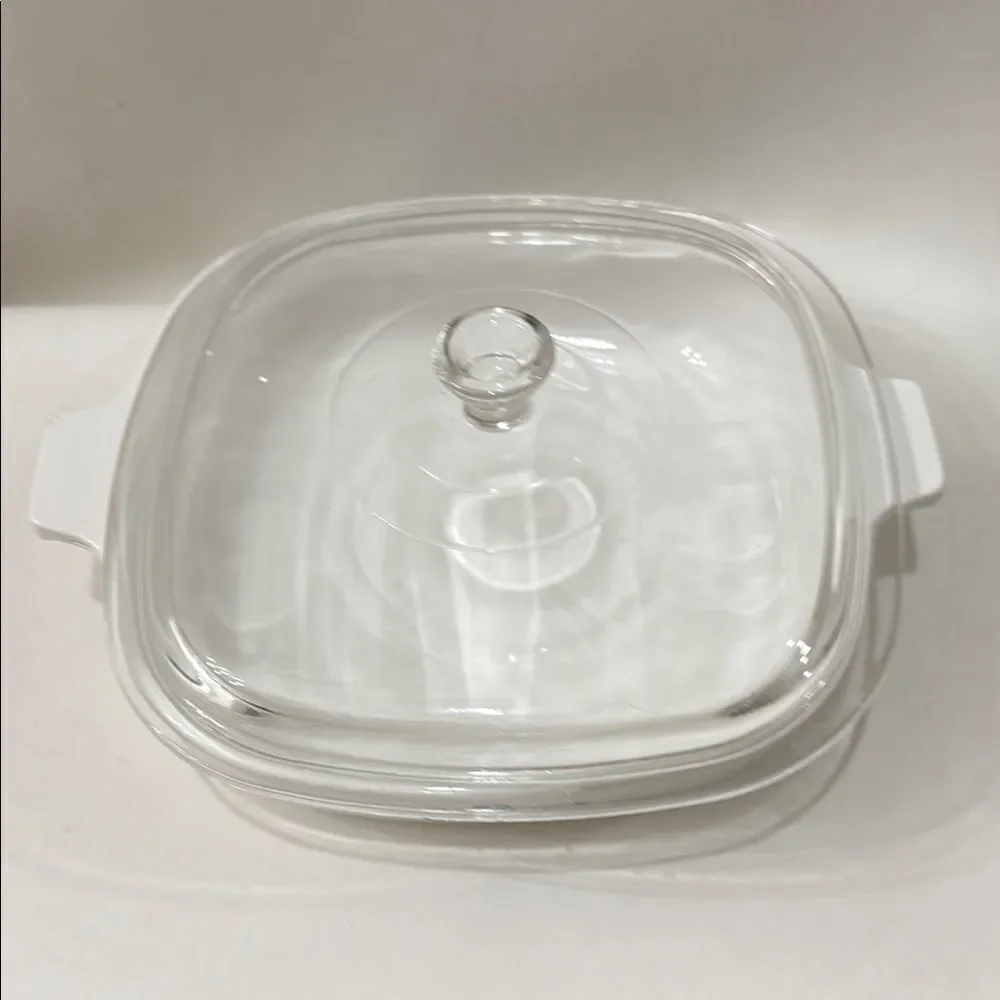 Corningware Blue Cornflower White Cookware Casserole Dish Lid 9 In P-9-b USA